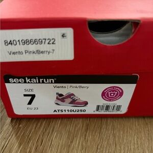 See Kai Run Viento Kids Sneakers in Pink and Berry